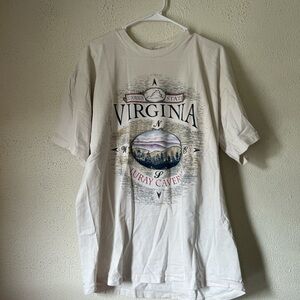 Virginia Graphic T-Shirt - Cream